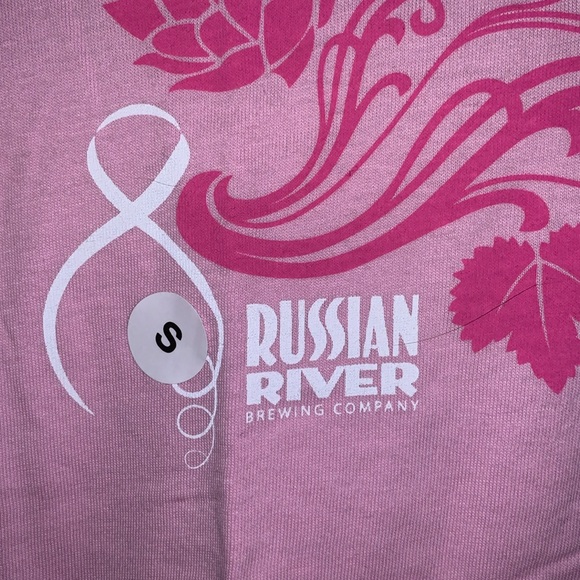 Russian River Brewery 2013 Breast Cancer Awareness Shirt t-shirt rare - Picture 6 of 7